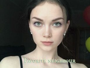 Favorite_neighbour