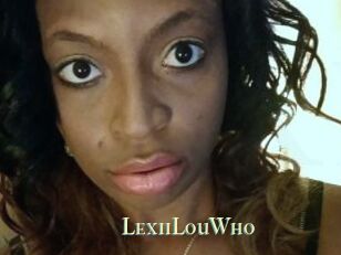 LexiiLouWho