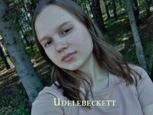 Udelebeckett