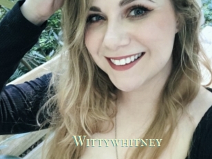 Wittywhitney
